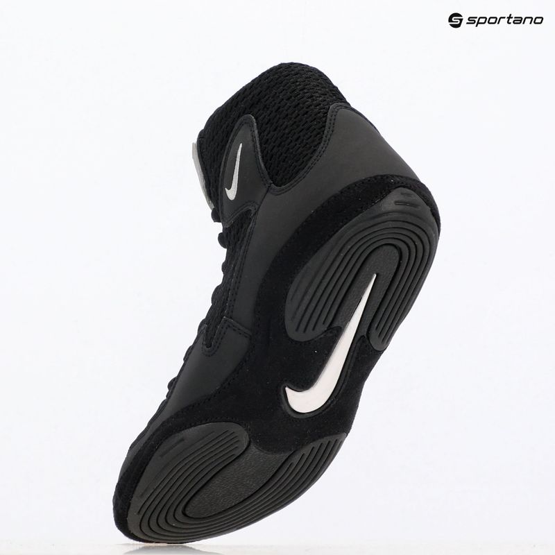 Încălțăminte de wrestling Nike Inflict 3 black/white 9