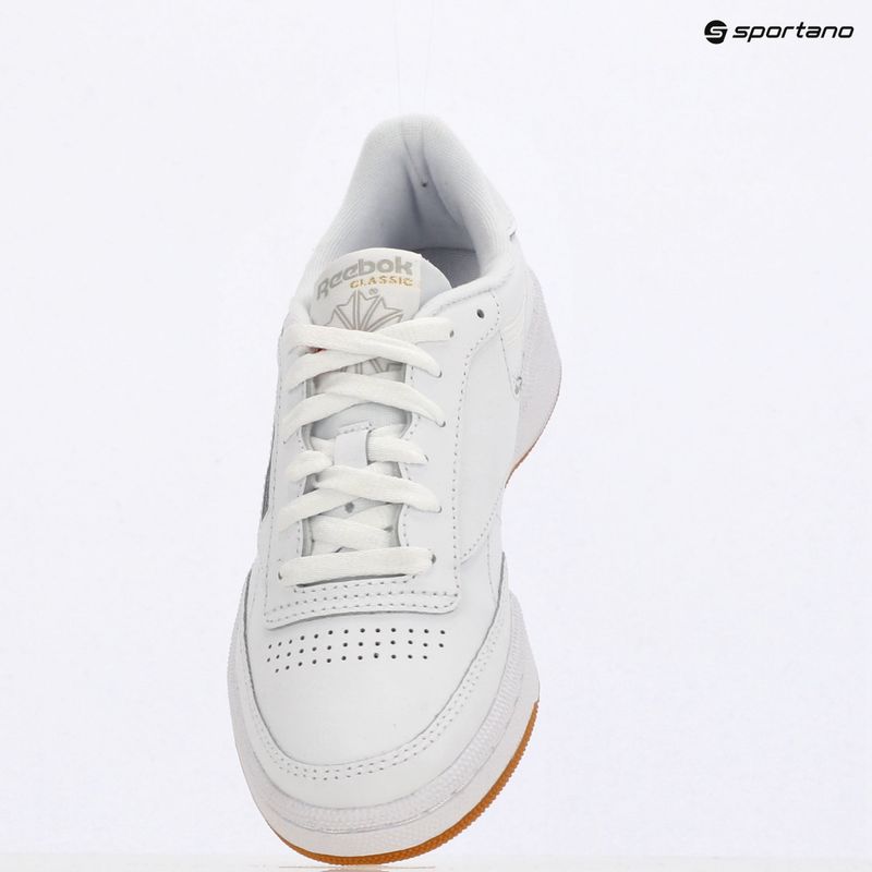 Pantofi pentru femei Reebok Club C 85 alb/gri deschis/gumă 9