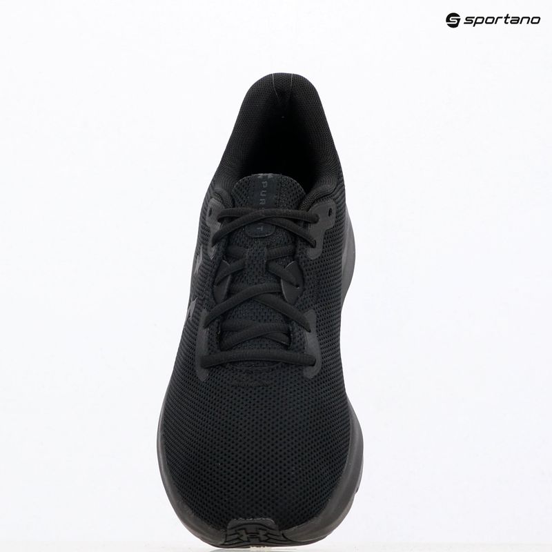 Încălțăminte de alergare pentru bărbați Under Armour Charged Pursuit 4 black/black/black 9