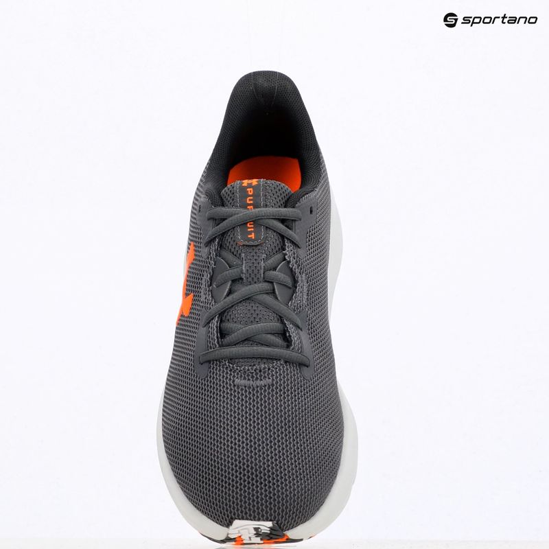 Încălțăminte de alergare pentru bărbați Under Armour Charged Pursuit 4 castlerock/anthracite/blaze orange 9
