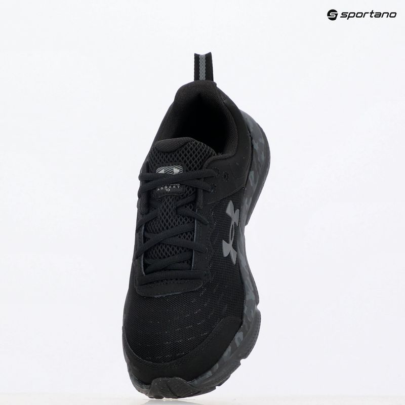 Încălțăminte de alergare pentru bărbați Under Armour Charged Assert 10 Camo black/black/pitch gray 14