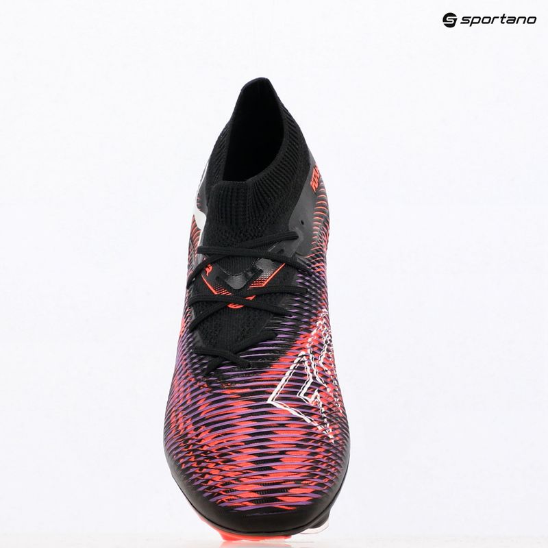 Încălțăminte de fotbal pentru bărbați PUMA Future 8 Match FG/AG puma black/puma white/glowing red 12