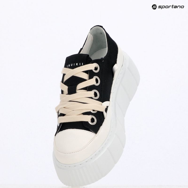 Încălțăminte pentru femei INUIKII Matilda Canvas Low black 9