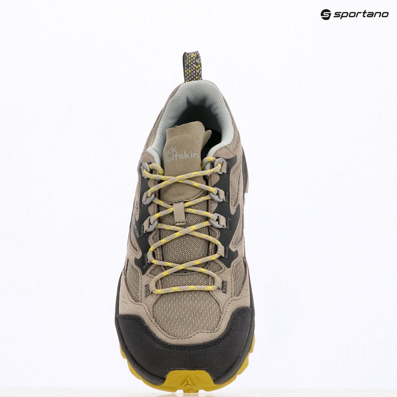 Încălțăminte de drumeție pentru bărbați Jack Wolfskin Cyrox Vent Low chartreuse 12