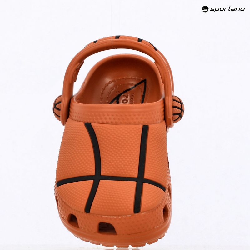 Papuci pentru copii Crocs Classic Basketball Clog Toddler sienna 11