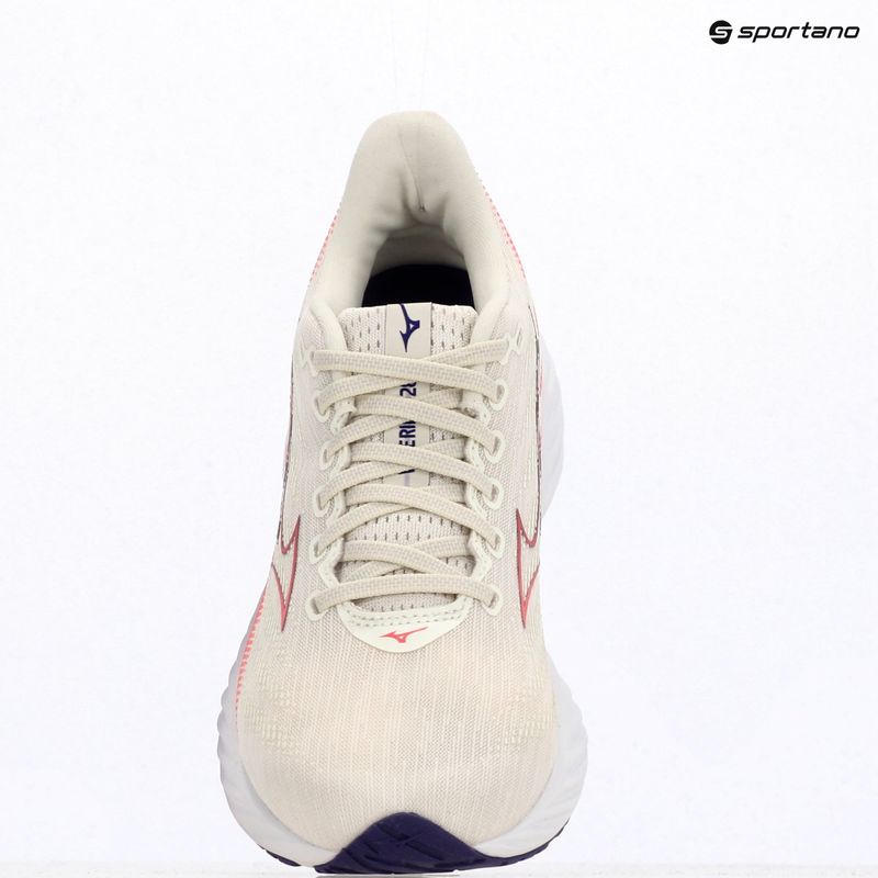 Încălțăminte de alergare pentru femei Mizuno Wave Rider 28 snow white/camellia rose/vintage indigo 10
