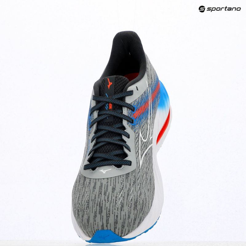 Încălțăminte de alergare pentru bărbați Mizuno Wave Inspire 21 pearl blue/white/blue pace 10