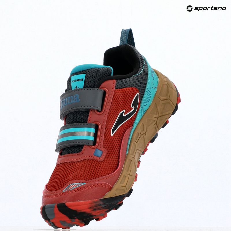 Încălțăminte  de alergare pentru copii Joma Adventure burgundy 9