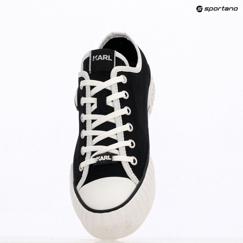 Încălțăminte pentru femei KARL LAGERFELD Kampus Max Nft black canvas 9
