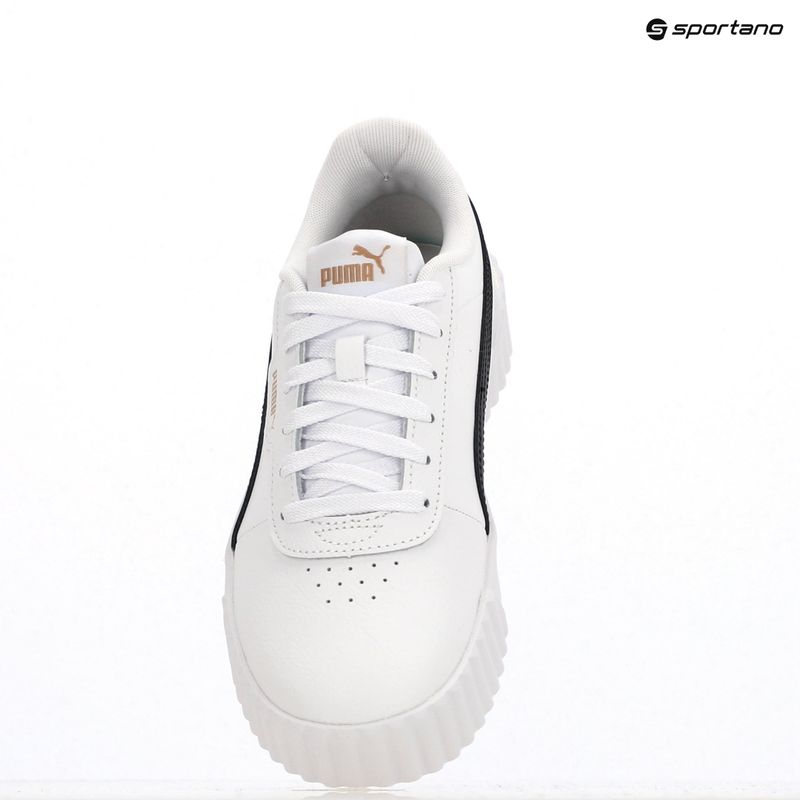 Încălțăminte pentru femei PUMA Carina 3.0 puma white/puma black/puma gold 9