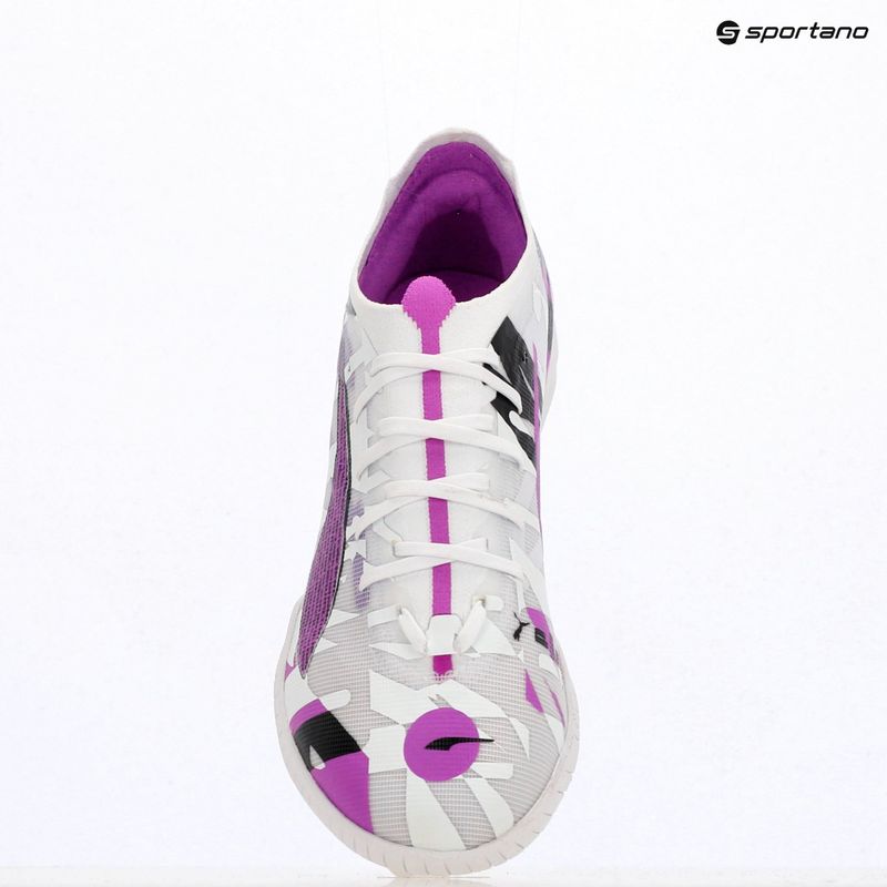 Încălțăminte de fotbal pentru bărbați  PUMA Ultra 5 Match Forever TT puma white/pure magenta/feather gray/puma black 9
