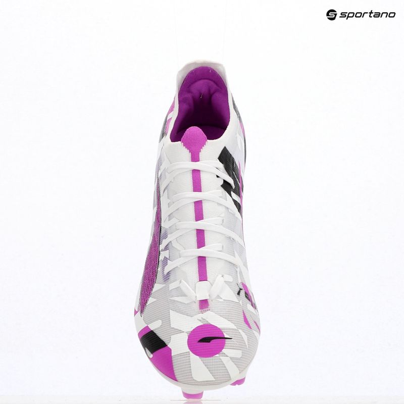 Încălțăminte de fotbal pentru bărbați  PUMA Ultra 5 Match Forever FG/AG puma white/pure magenta/feather gray/puma black 9