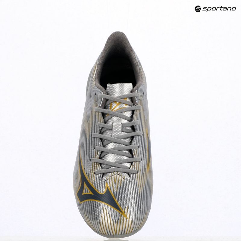 Încălțăminte de fotbal pentru bărbați Mizuno α II Select Md galaxy silver/8605 c/gold 9
