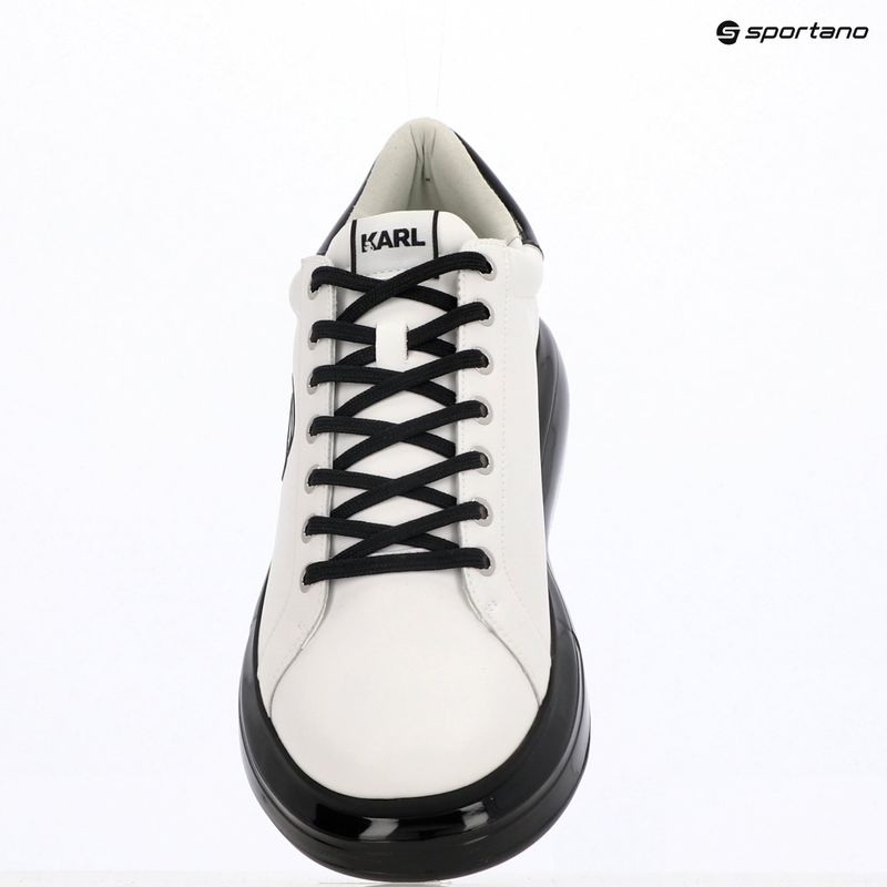 Încălțăminte pentru bărbați KARL LAGERFELD Kapri Kushion Outline Nft white leather w/black 9