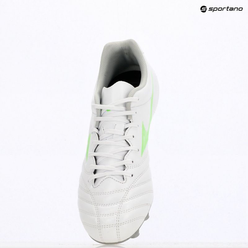 Încălțăminte de fotbal pentru bărbați Mizuno Monarcida Neo III Select Md white/neon green 11
