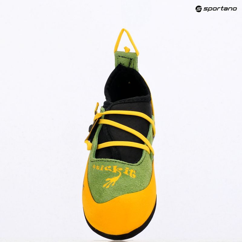 Încălțăminte de cățărare pentru copii La Sportiva Stickit lime/ yellow 9