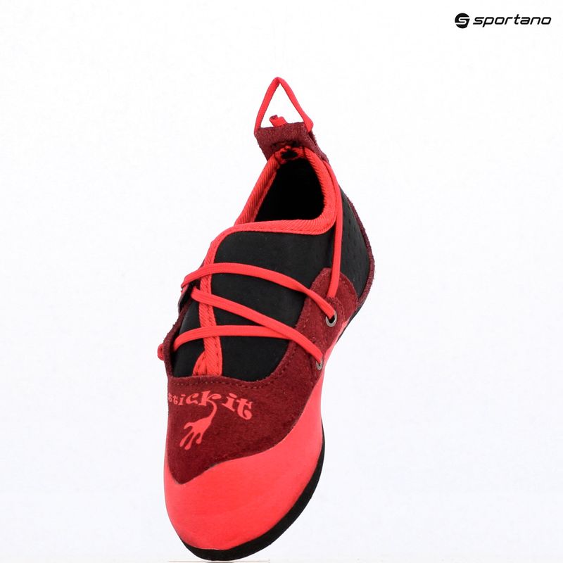 Încălțăminte de cățărare pentru copii La Sportiva Stickit chili/ poppy 16