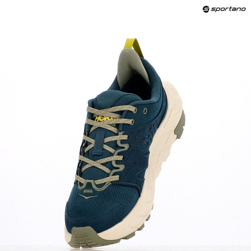 Cizme de drumeție pentru bărbați HOKA Anacapa Breeze Low blue twilight/oat milk 17