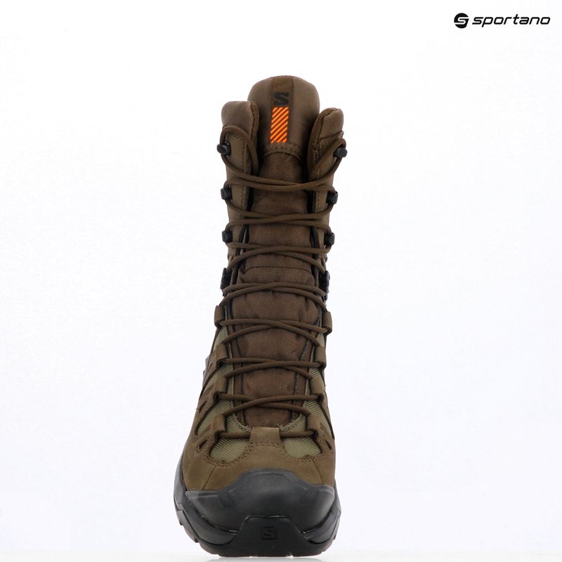 Încălțăminte de drumeție Salomon Quest Tracker High GTX earth brown/green 16