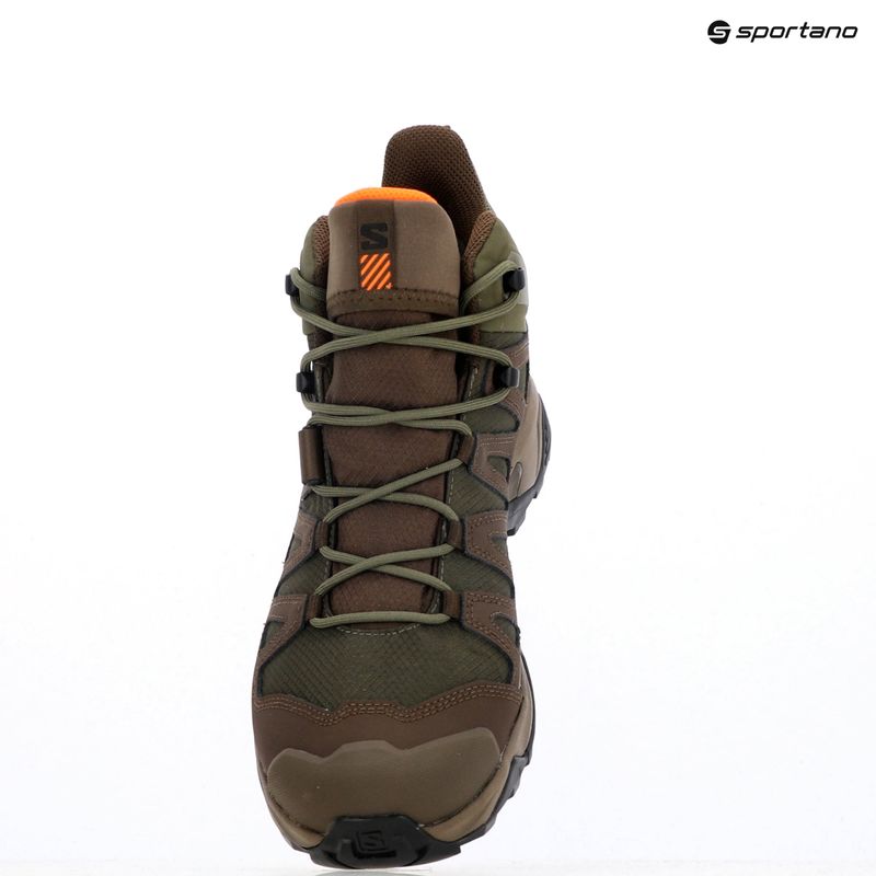 Încălțăminte de trekking pentru bărbați Salomon X Ultra Tracker GTX green/earth brown/sharkskin 18