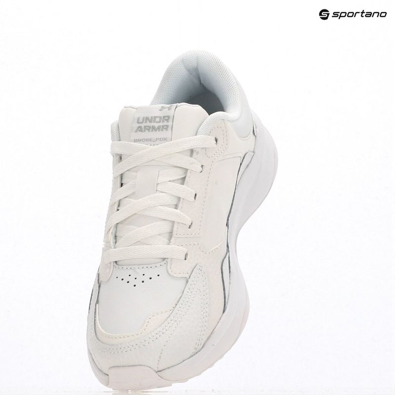 Încălțăminte de antrenament pentru bărbați Under Armour Edge Leather white/white/halo gray 9