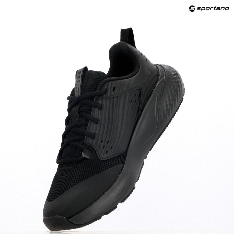 Încălțăminte de antrenament pentru bărbați Under Armour Commit 4 black/ultimate black/castlerock 9