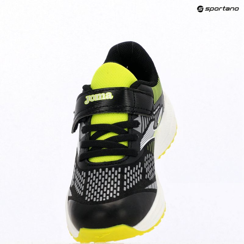 Încălțăminte de alergare pentru copii Joma 30 black/lemon fluor 18
