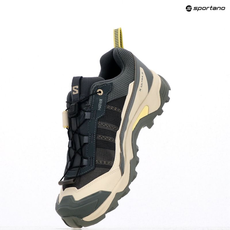 Încălțăminte de trekking pentru femei Salomon X ULTRA 5 GTX turbulence / sedona sage / yellow Iris 9