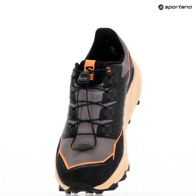 Încălțăminte de alergare pentru femei Salomon Thundercross GTX shark/black/papaya 12