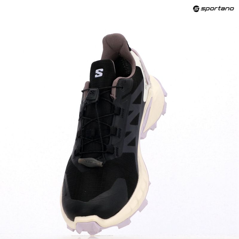 Încălțăminte de alergare pentru femei  Salomon Supercross 4 GTX black/vanilla ice /orchid petal 11