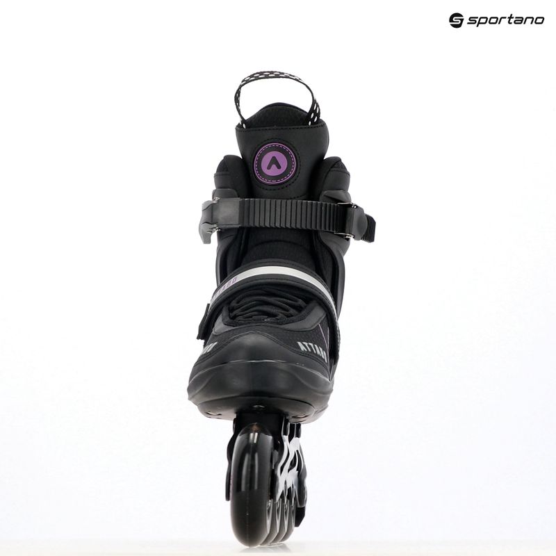 Patine cu rotile pentru femei ATTABO Bricker fitness negru 9