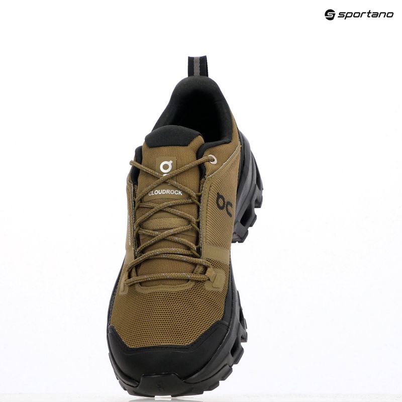 Încălțăminte pentru bărbați  On Running Cloudrock Low Waterproof hunter/black 9