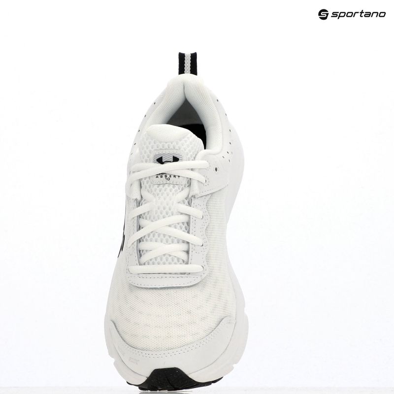 Încălțăminte de alergare pentru bărbați Under Armour Charged Assert 10 white/black/black 14