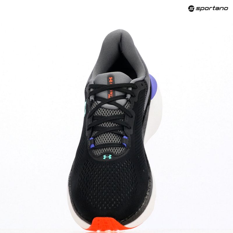 Încălțăminte de alergare pentru bărbați Under Armour Innfinite Pro 2 black/virtual violet/comet green 9