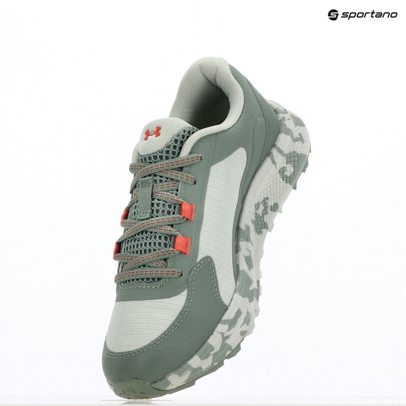 Încălțăminte de alergare pentru femei Under Armour Charged Bandit Trail 3 hydro green/silica green/blush orange 11