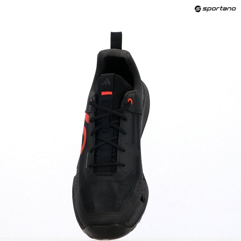 Încălțăminte de ciclism de platformă pentru bărbați adidas FIVE TEN Trailcross LT core black/pure ruby/grey three 9