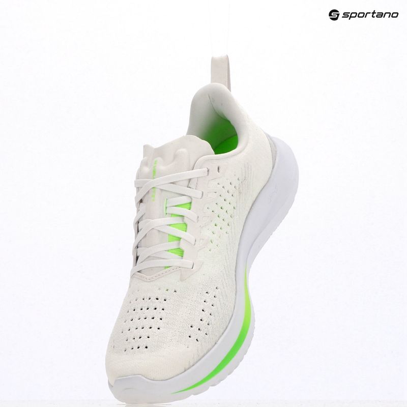 Încălțăminte de alergare pentru bărbați Under Armour Velociti 4 white/white/hyper green 11