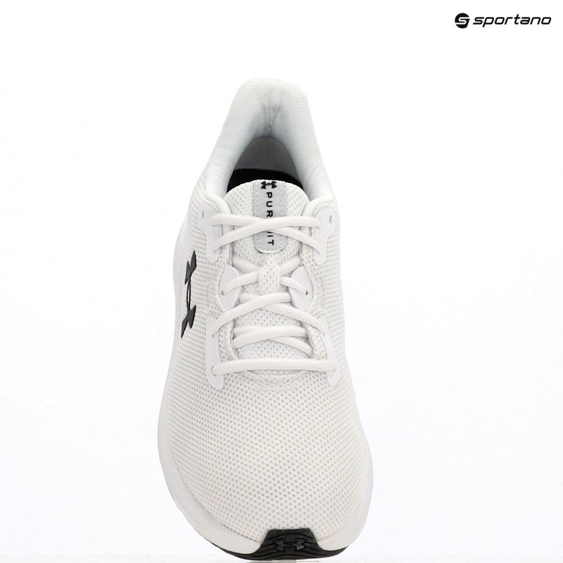 Încălțăminte de alergare pentru bărbați Under Armour Charged Pursuit 4 white/white/black 11