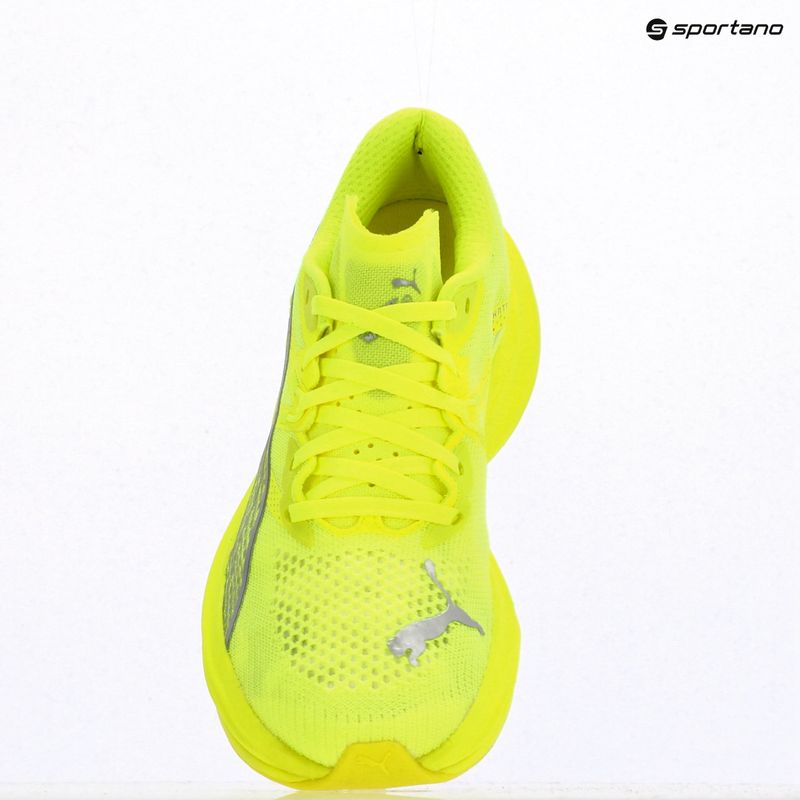 Încălțăminte de alergare pentru femei PUMA Deviate Nitro 3 yellow alert/puma silver 5