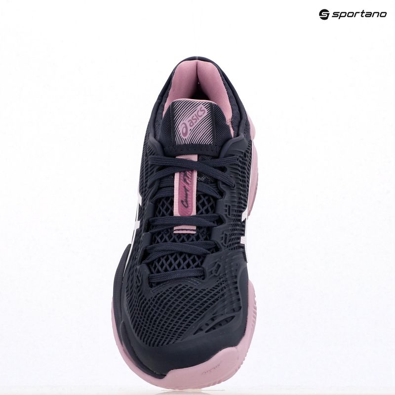 Încălțăminte de tenis pentru femei ASICS Court FF 3 Clay W indigo fog/white 16