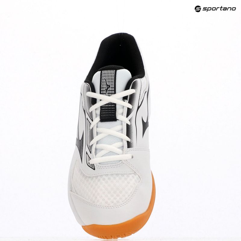 Încălțăminte de volei Mizuno Cyclone Speed 5 white/black/chamois 9