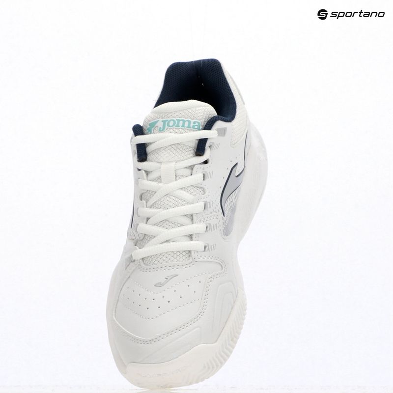 Încălțăminte de tenis pentru femei Joma Master 1000 Lady C white/ turquoise 15