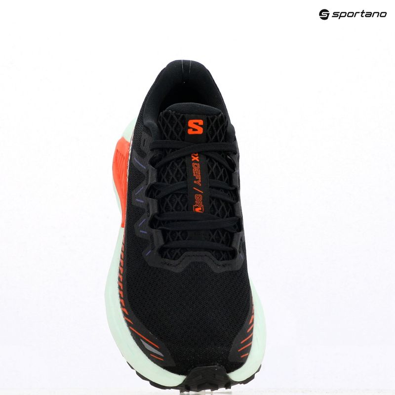 Încălțăminte de alergare pentru femei Salomon Drx Defy GRVL black/cherry tomato/bay 7