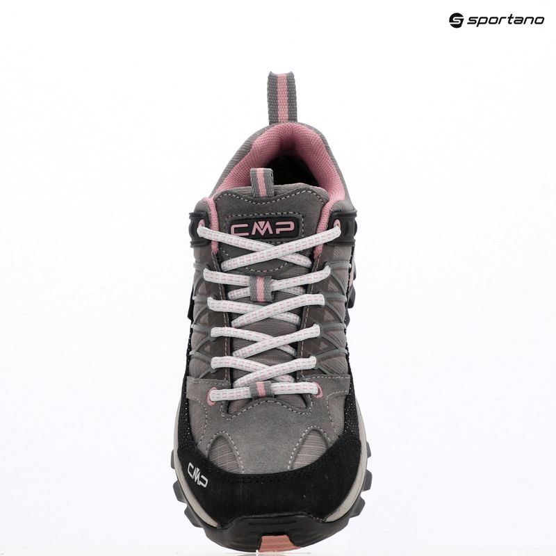 Încălțăminte de trekking pentru femei CMP Rigel Low Wp cemento/fard 11
