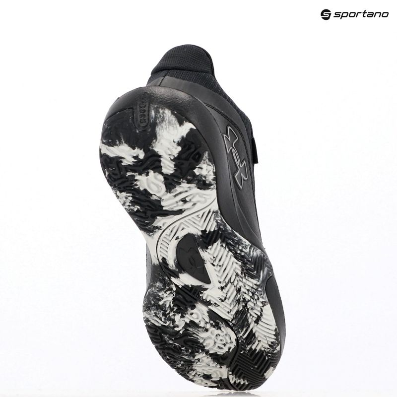 Încălțăminte de baschet  Under Armour Lockdown 7 black/black/metallic silver 15
