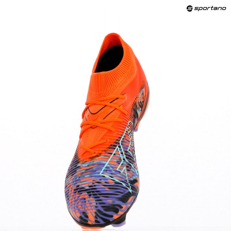 Încălțăminte de fotbal pentru bărbați PUMA Future 8 Match Creativity FG/AG orange poppy/black/dark amethyst/electric peppermint 14