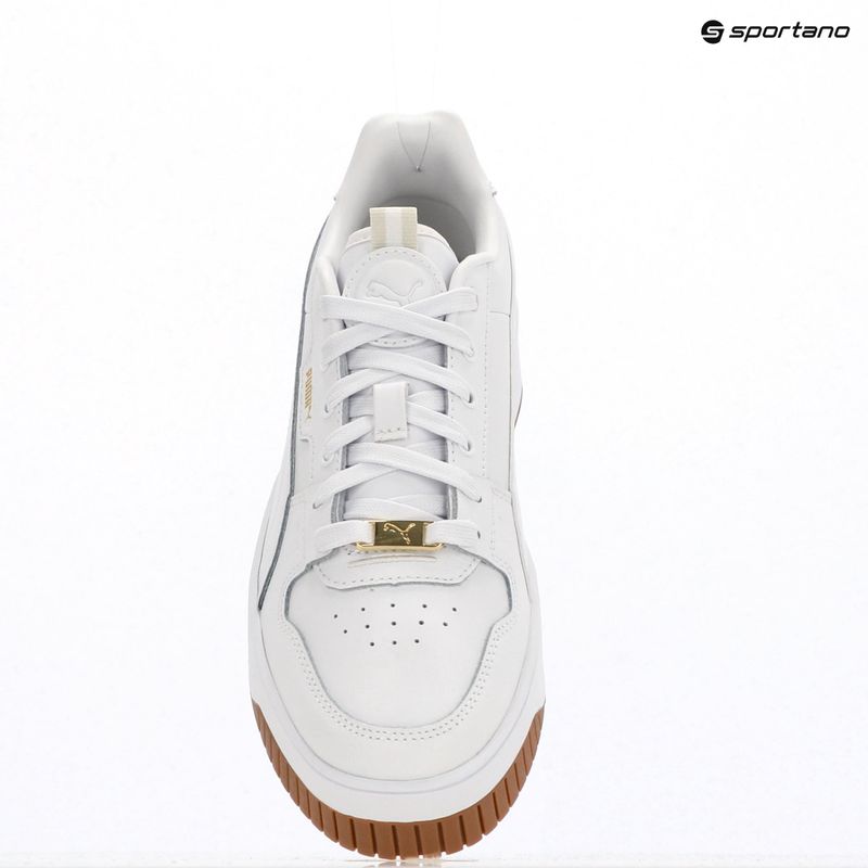 Încălțăminte pentru femei PUMA Carina Street Lux puma white/puma white/puma gold 14