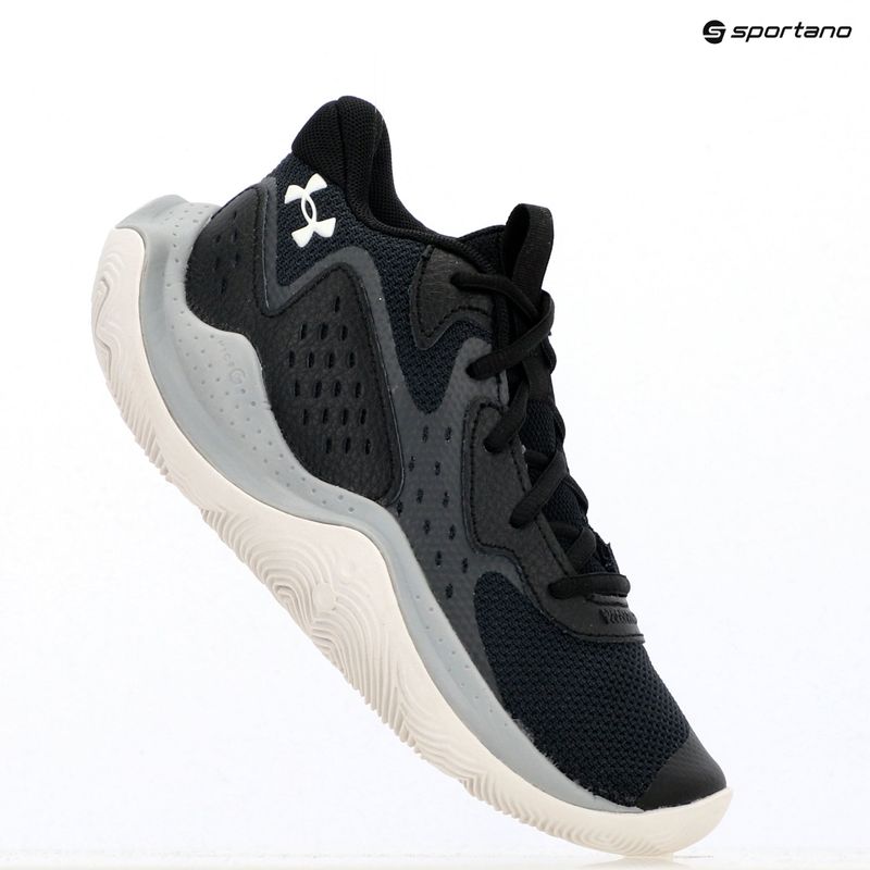 Încălțăminte de baschet pentru copii Under Armour Grade School Jet '23 black/jet gray/white 14