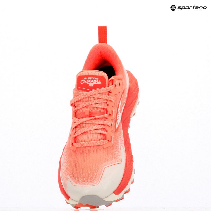 Încălțăminte  de alergare pentru femei Brooks Cascadia 18 ember/blue wash/flame 16