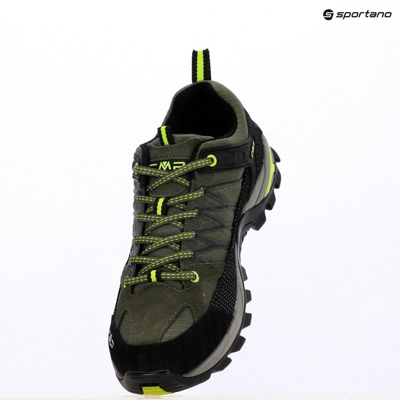 Încălțăminte de trekking pentru bărbați CMP Rigel Low Wp jungle/yellow fluo 13